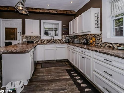 74 Taylor Road, Bracebridge, ON - Indoor Photo Showing Kitchen With Double Sink