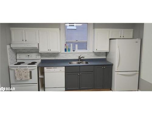 232 Mary Street, Orillia, ON - Indoor Photo Showing Kitchen With Double Sink