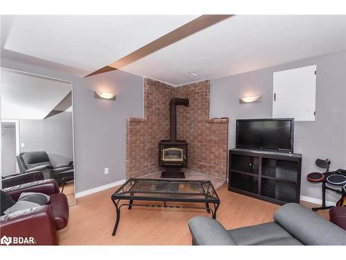 2 Claycroft Crescent, Kitchener, ON - Indoor Photo Showing Living Room With Fireplace