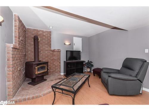 2 Claycroft Crescent, Kitchener, ON - Indoor Photo Showing Living Room With Fireplace