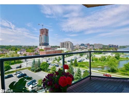 709-6 Toronto Street, Barrie, ON - Outdoor With Balcony With View