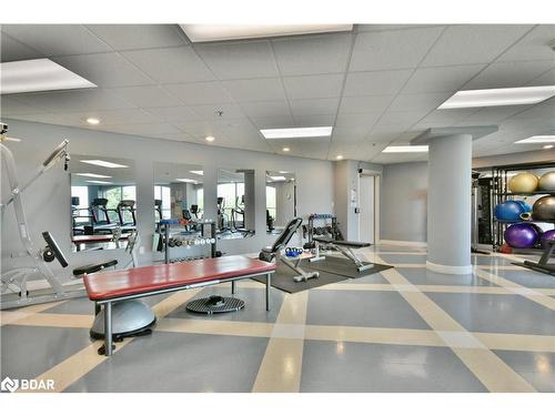 709-6 Toronto Street, Barrie, ON - Indoor Photo Showing Gym Room