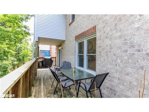 10-119 D'Ambrosio Drive, Barrie, ON - Outdoor With Deck Patio Veranda With Exterior