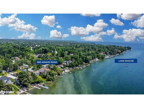 865 Adams Road, Innisfil, ON - Outdoor With Body Of Water With View