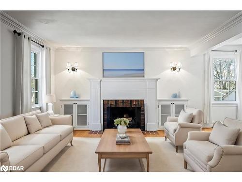 96 Drury Lane, Barrie, ON - Indoor Photo Showing Living Room With Fireplace