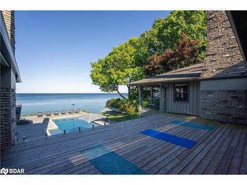 3211 Fleming Boulevard, Innisfil, ON - Outdoor With Body Of Water With Deck Patio Veranda