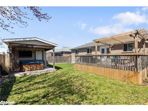 28 Marsellus Drive, Barrie, ON - Outdoor With Deck Patio Veranda