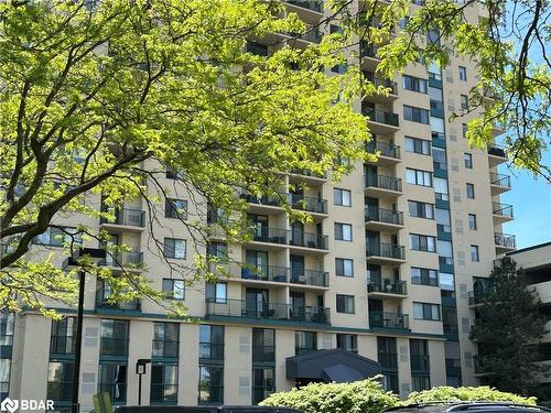 1507-75 Ellen Street, Barrie, ON - Outdoor With Balcony With Facade