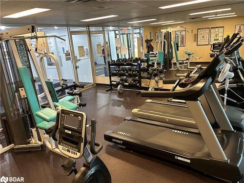 1507-75 Ellen Street, Barrie, ON - Indoor Photo Showing Gym Room