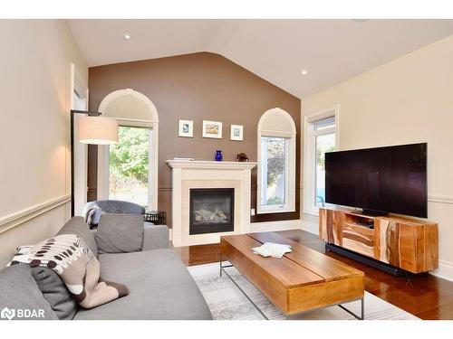 14 Turner Drive, Barrie, ON - Indoor Photo Showing Living Room With Fireplace