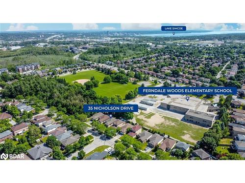 35 Nicholson Drive, Barrie, ON - Outdoor With View