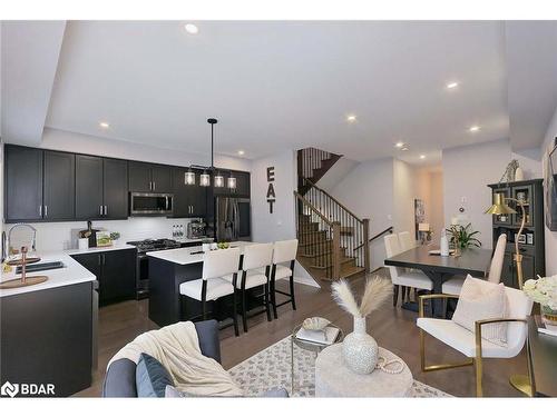 74 Leeson Street N, Grand Valley, ON - Indoor Photo Showing Kitchen With Double Sink With Upgraded Kitchen