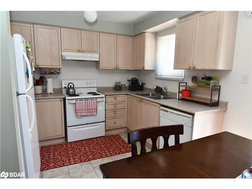 21 Ridwell Street, Barrie, ON - Indoor Photo Showing Kitchen With Double Sink