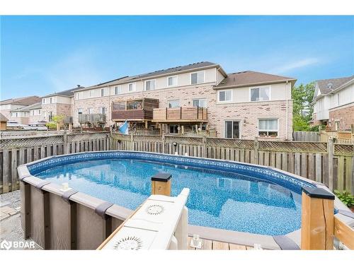 1448 Forest Street, Innisfil, ON - Outdoor With Above Ground Pool With Backyard