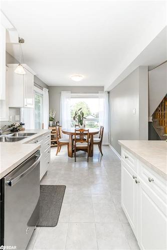 65 Dancy Drive, Orillia, ON - Indoor Photo Showing Kitchen With Double Sink