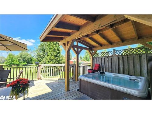 1252 Shore Acres Drive, Gilford, ON - Outdoor With Deck Patio Veranda With Exterior