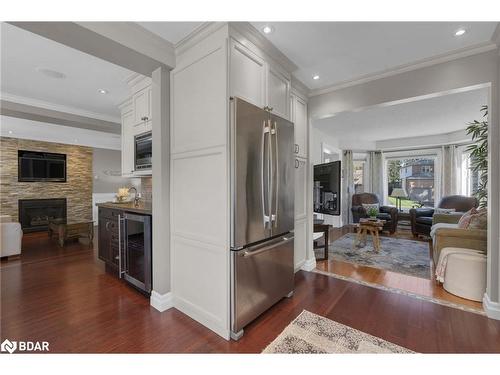 11 Frontier Avenue, Orillia, ON - Indoor Photo Showing Other Room With Fireplace