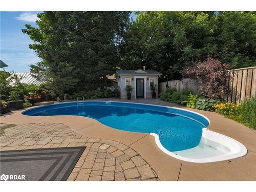 11 Frontier Avenue, Orillia, ON - Outdoor With In Ground Pool With Backyard