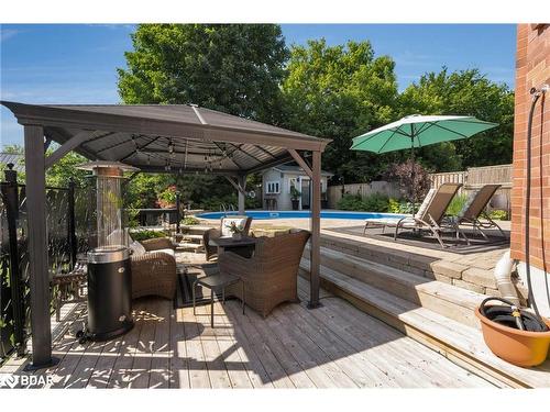 11 Frontier Avenue, Orillia, ON - Outdoor With Deck Patio Veranda With Backyard