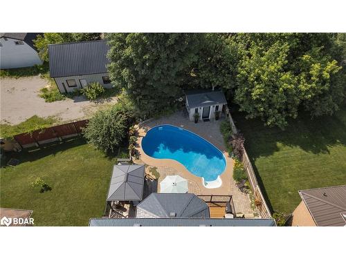 11 Frontier Avenue, Orillia, ON - Outdoor With In Ground Pool With Backyard