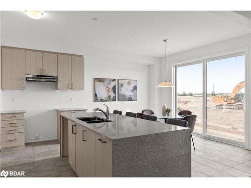 61 Suzuki Street, Barrie, ON - Indoor Photo Showing Kitchen With Double Sink