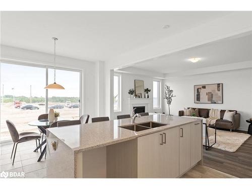 61 Suzuki Street, Barrie, ON - Indoor Photo Showing Kitchen With Double Sink