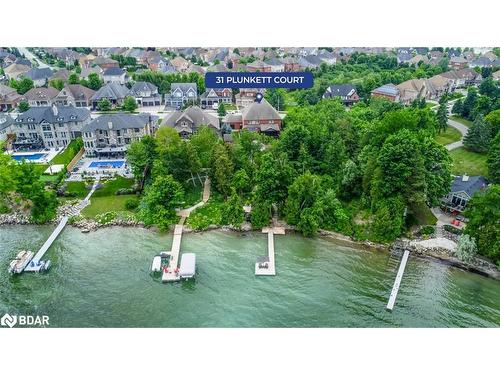 31 Plunkett Court, Barrie, ON - Outdoor With Body Of Water With View