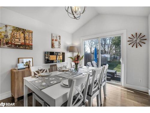 89 Melrose Avenue, Barrie, ON - Indoor Photo Showing Dining Room