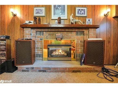 86 Clifton Street, Fenelon Falls, ON - Indoor Photo Showing Living Room With Fireplace