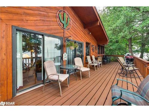 344 Loon Road, Georgina Island, ON - Outdoor With Deck Patio Veranda With Exterior