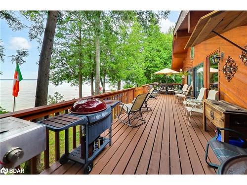 344 Loon Road, Georgina Island, ON - Outdoor With Deck Patio Veranda