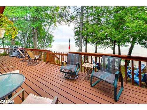 344 Loon Road, Georgina Island, ON - Outdoor With Deck Patio Veranda With Exterior