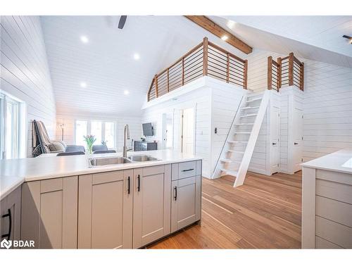 1087 Vindin Street, Midland, ON - Indoor Photo Showing Kitchen With Double Sink