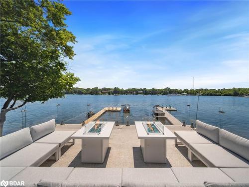 201 Cedar Island Road, Orillia, ON - Outdoor With Body Of Water With View