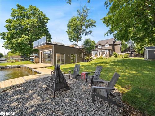 201 Cedar Island Road, Orillia, ON - Outdoor With Backyard