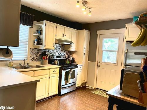 145 Coldwater Road, Orillia, ON - Indoor Photo Showing Kitchen With Double Sink