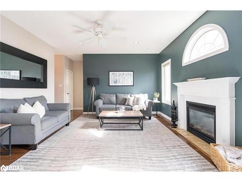 159 Tunbridge Road, Barrie, ON - Indoor Photo Showing Living Room With Fireplace