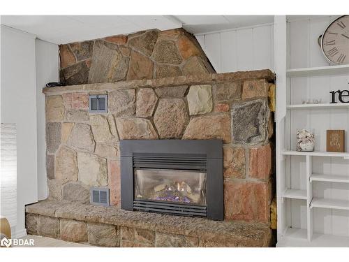 97 Puget Street, Barrie, ON - Indoor Photo Showing Living Room With Fireplace