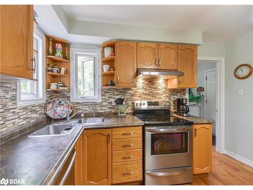 3330 Line 6 North Line, Sugarbush, ON - Indoor Photo Showing Kitchen With Double Sink