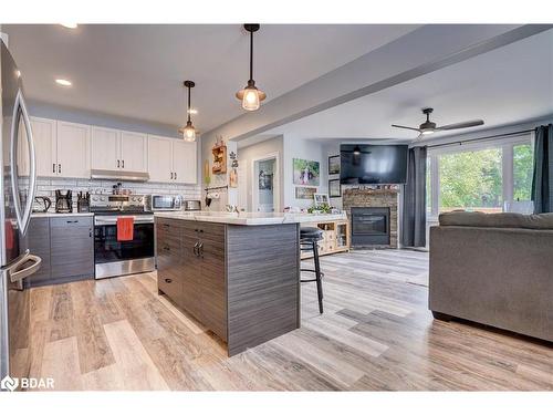 447 Sundial Drive, Orillia, ON - Indoor Photo Showing Other Room With Fireplace