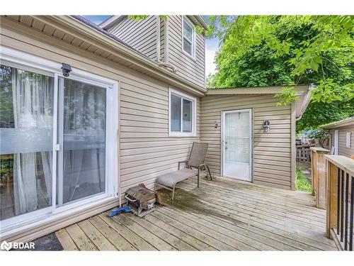 44 Alfred Street, Barrie, ON - Outdoor With Deck Patio Veranda With Exterior