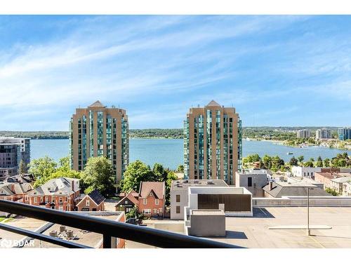 511-111 Worsley Street, Barrie, ON - Outdoor With Body Of Water With Balcony With View