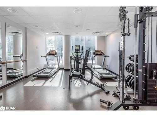 511-111 Worsley Street, Barrie, ON - Indoor Photo Showing Gym Room