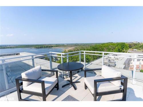 306-58 Lakeside Terrace, Barrie, ON - Outdoor With Body Of Water With Balcony With View