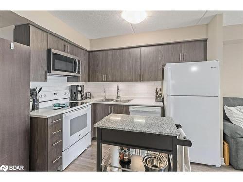 207-716 Main Street, Halton, ON - Indoor Photo Showing Kitchen With Double Sink