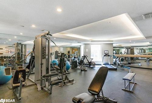 609-140 Dunlop Street E, Barrie, ON - Indoor Photo Showing Gym Room