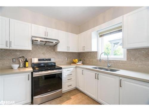 62 Silver Trail, Barrie, ON - Indoor Photo Showing Kitchen With Double Sink