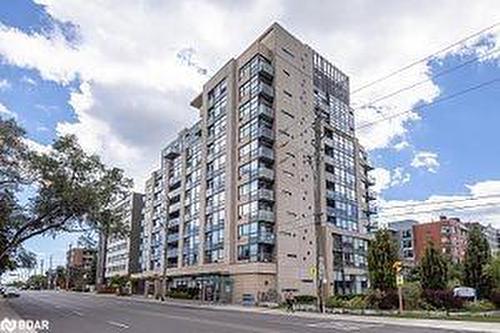 603-280 Donlands Avenue, Toronto, ON - Outdoor With Balcony With Facade