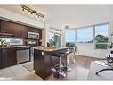 603-280 Donlands Avenue, Toronto, ON  - Indoor Photo Showing Kitchen With Double Sink 