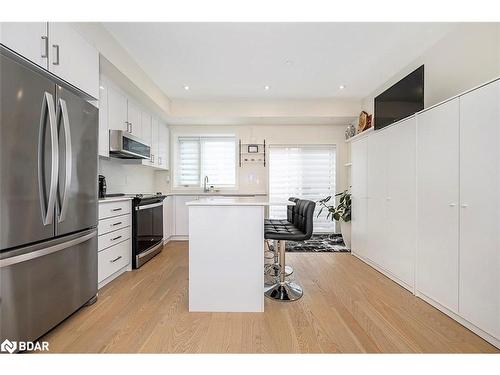 90 William Duncan Road Road, Toronto, ON - Indoor Photo Showing Kitchen With Stainless Steel Kitchen